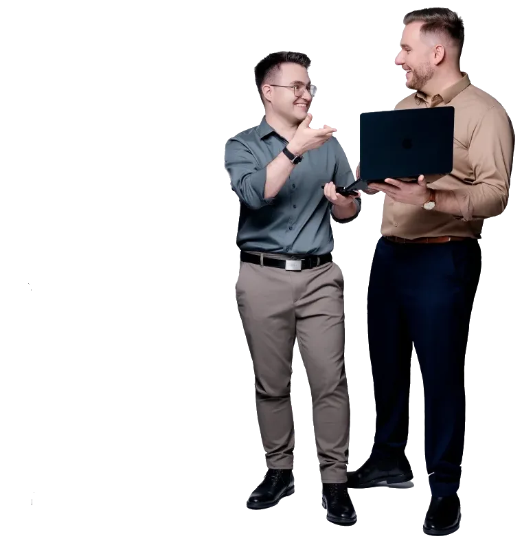 Tomek i Przemek z zespołu SparkSome